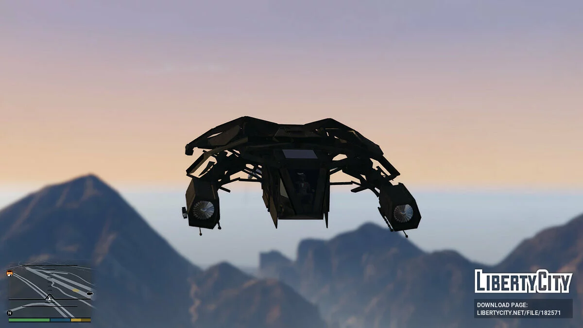 Batwing Dark Knight Rises [Add-On] 0.4 / GTA 5