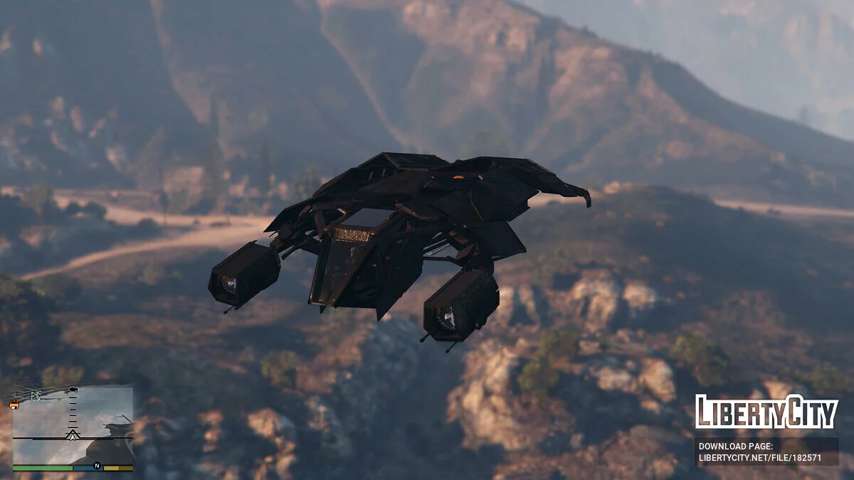 Batwing Dark Knight Rises [Add-On] 0.4 / GTA 5