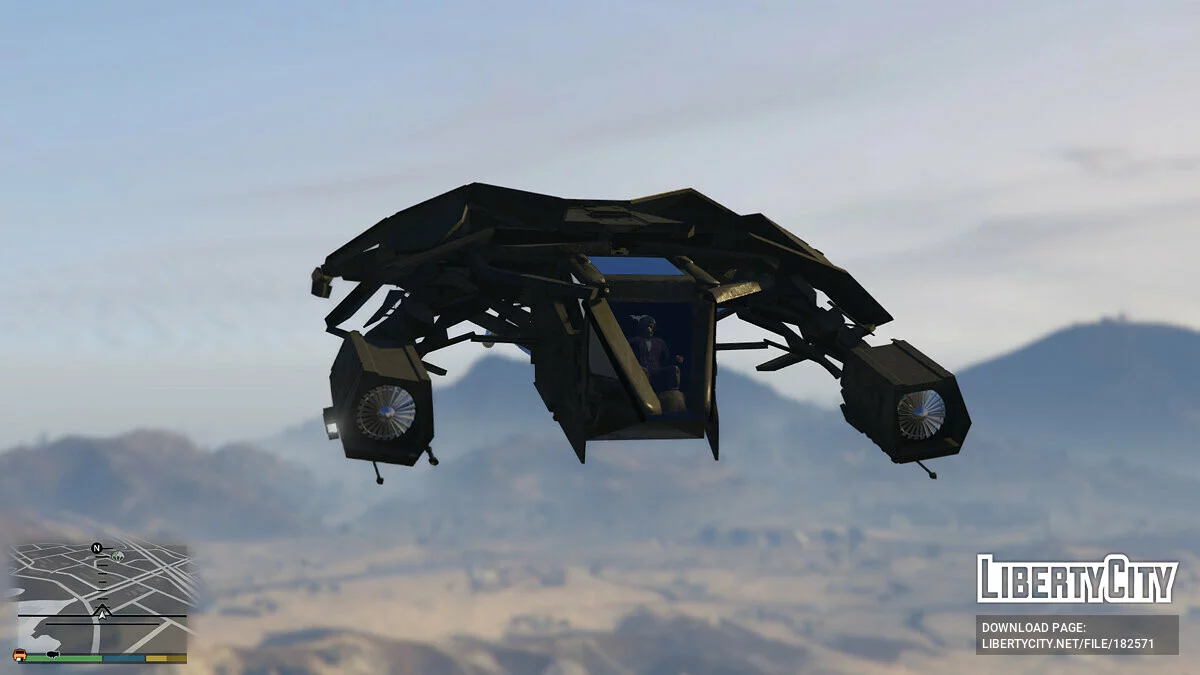 Batwing Dark Knight Rises [Add-On] 0.4 / GTA 5