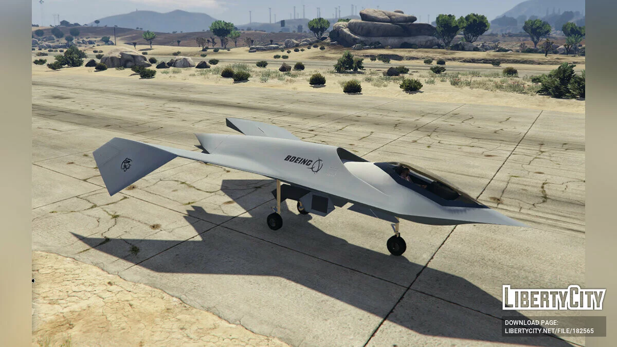 Boeing bird of prey [Add-On] 0.1 / GTA 5