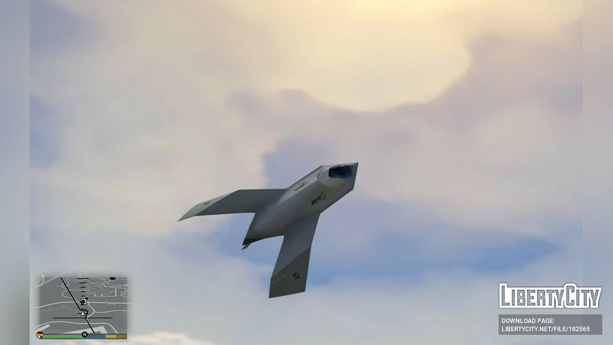 Boeing bird of prey [Add-On] 0.1 / GTA 5