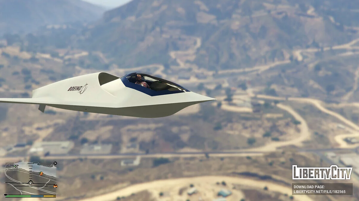 Boeing bird of prey [Add-On] 0.1 / GTA 5