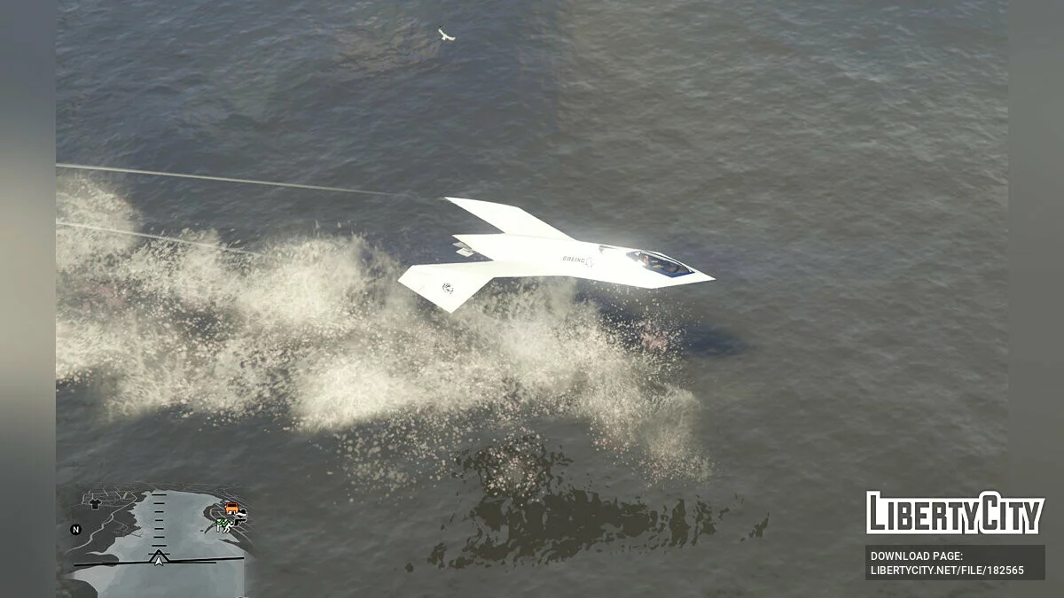 Boeing bird of prey [Add-On] 0.1 / GTA 5