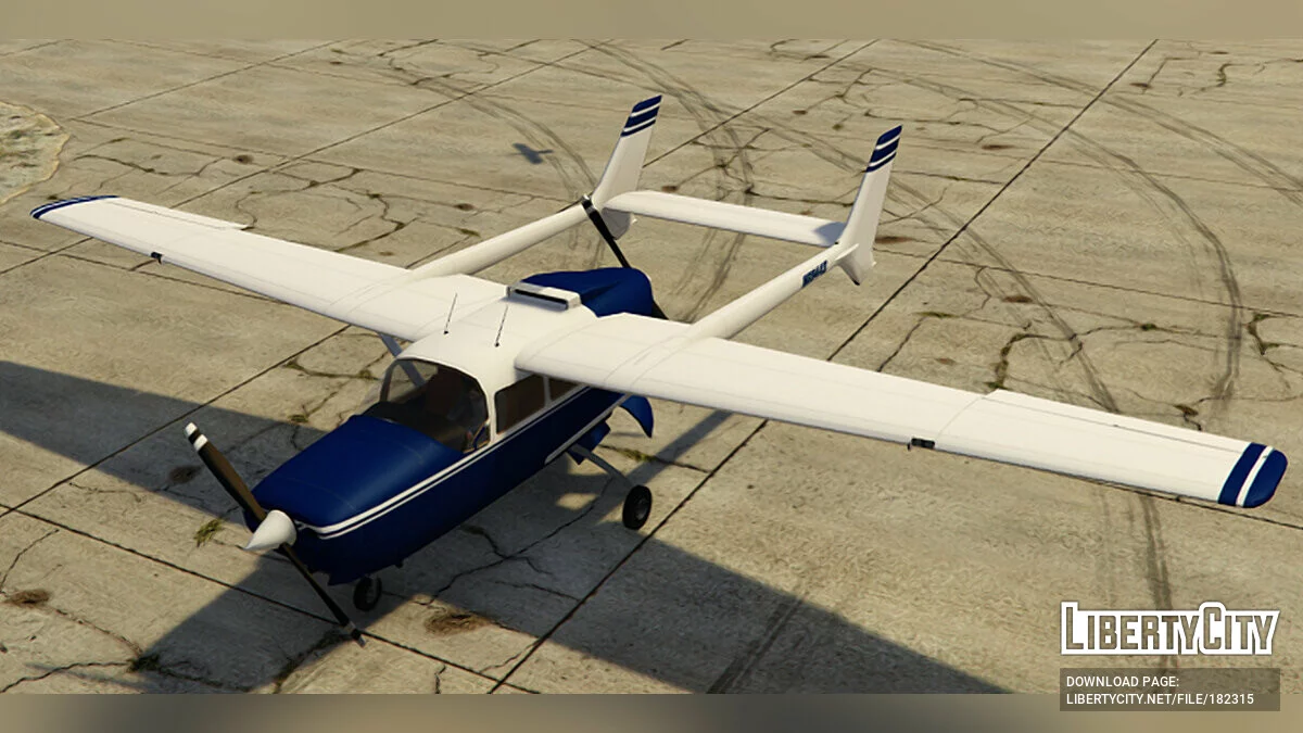 Cessna 337 SkyMaster [Add-On | OIV | Liveries] 1.0 / GTA 5