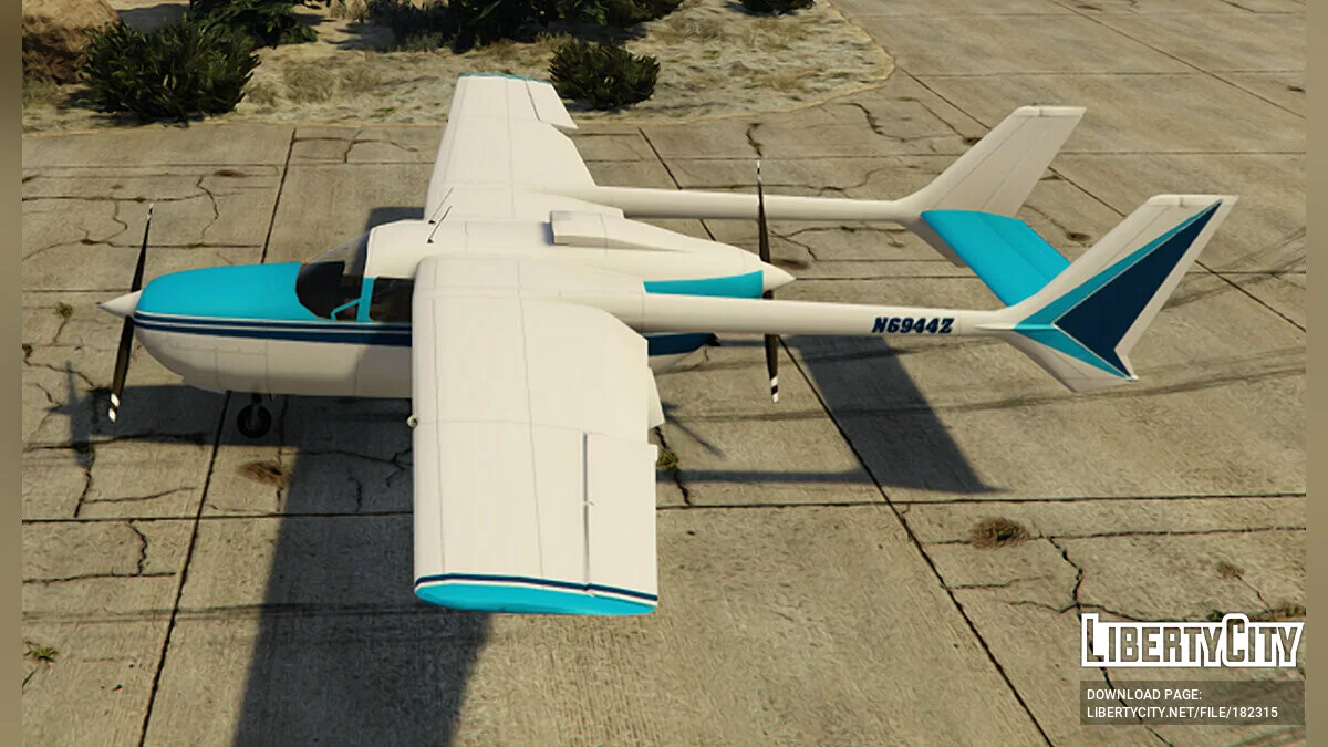 Cessna 337 SkyMaster [Add-On | OIV | Liveries] 1.0 / GTA 5