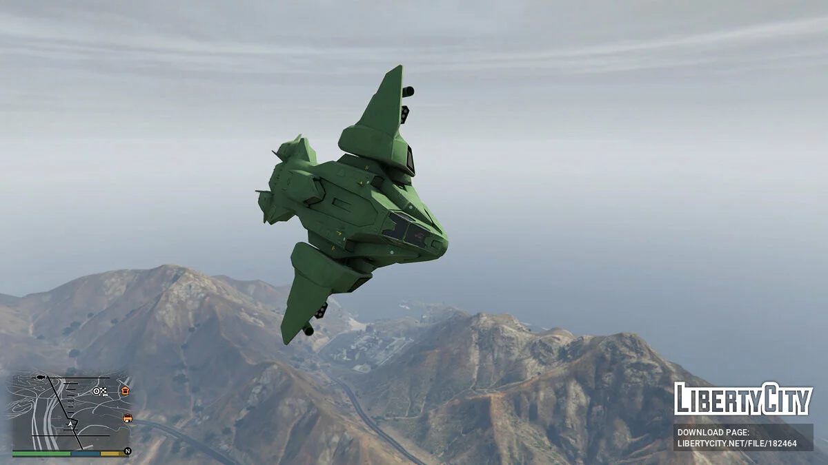 D77-TC Pelican dropship из Halo [Add-On] 0.2 / GTA 5