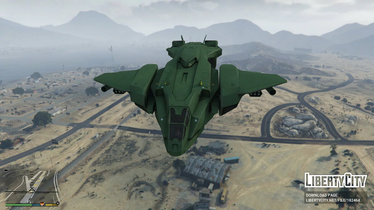 D77-TC Pelican dropship из Halo [Add-On] 0.2 / GTA 5