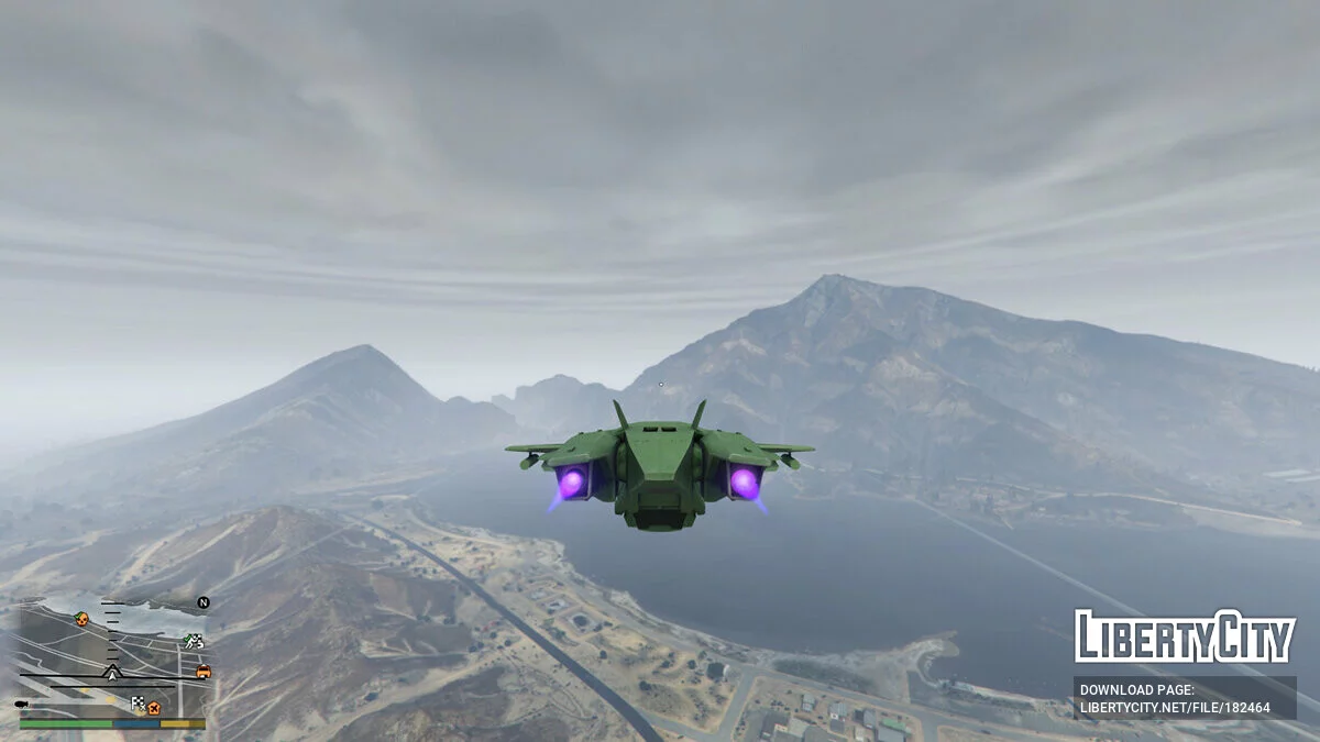 D77-TC Pelican dropship из Halo [Add-On] 0.2 / GTA 5
