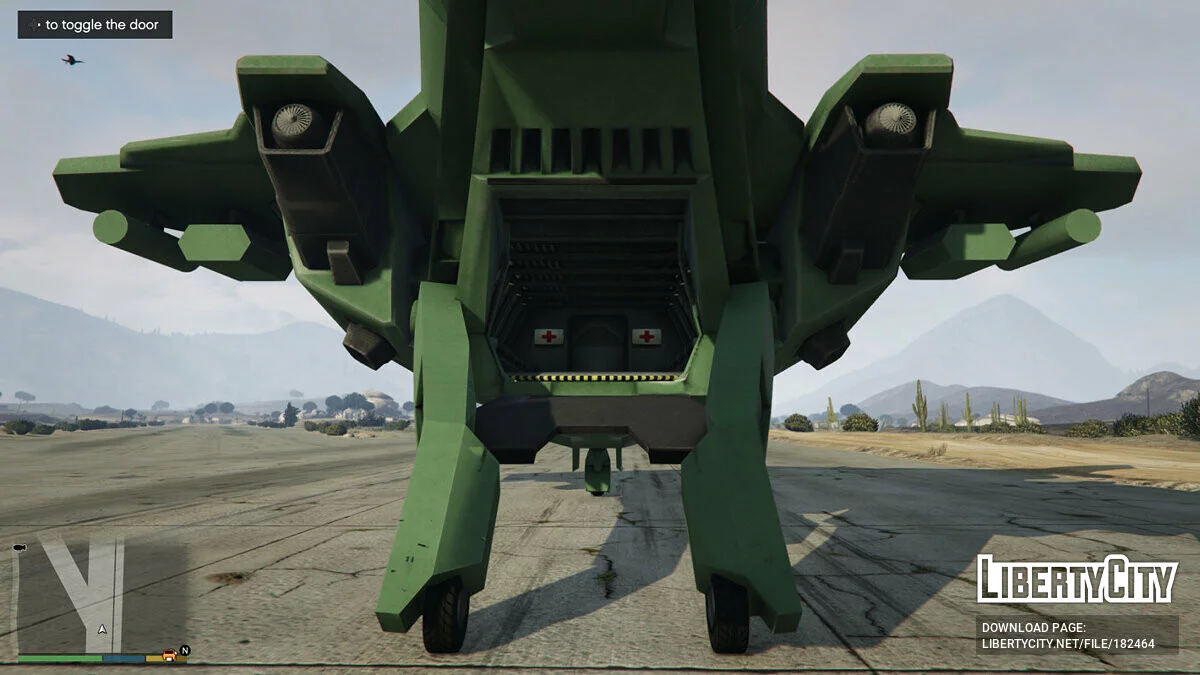 D77-TC Pelican dropship из Halo [Add-On] 0.2 / GTA 5