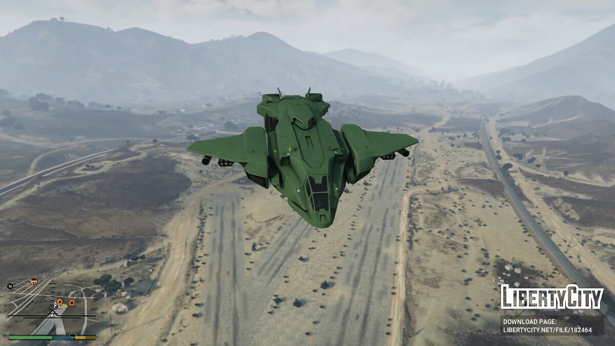 D77-TC Pelican dropship из Halo [Add-On] 0.2 / GTA 5