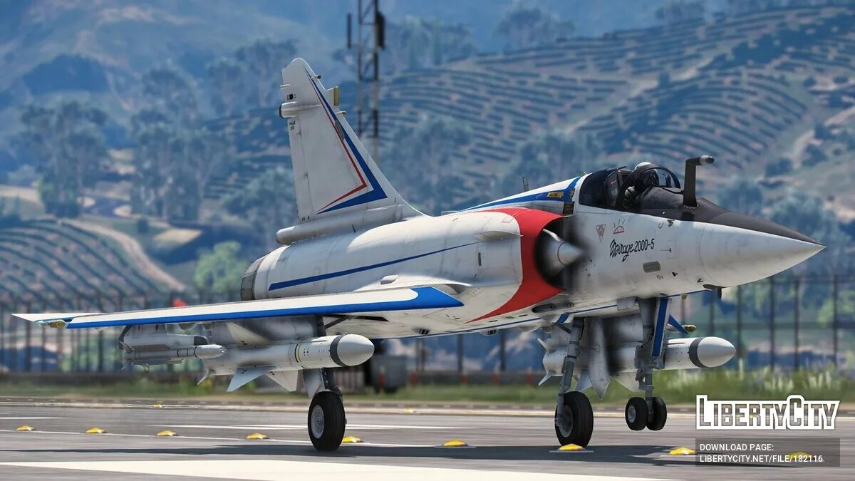 Dassault Mirage 2000-5 [Add-On] 1.0 / GTA 5