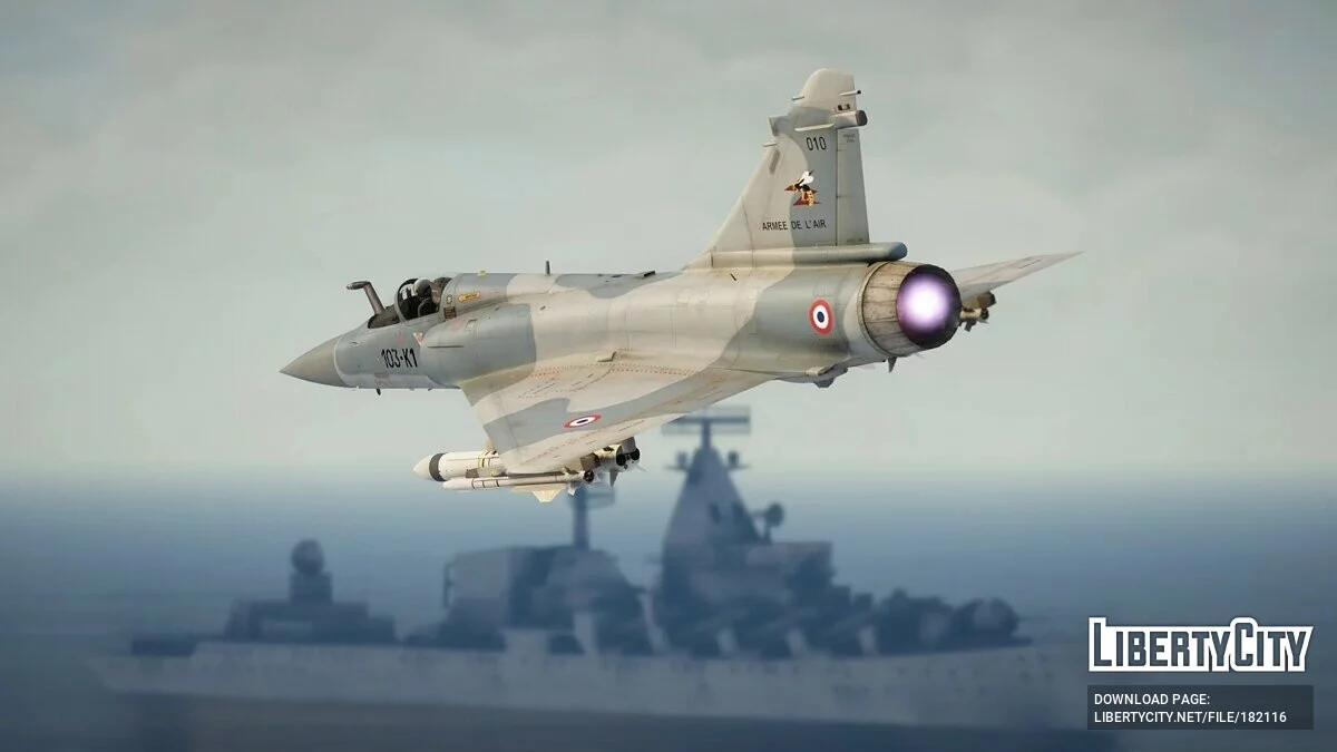 Dassault Mirage 2000-5 [Add-On] 1.0 / GTA 5