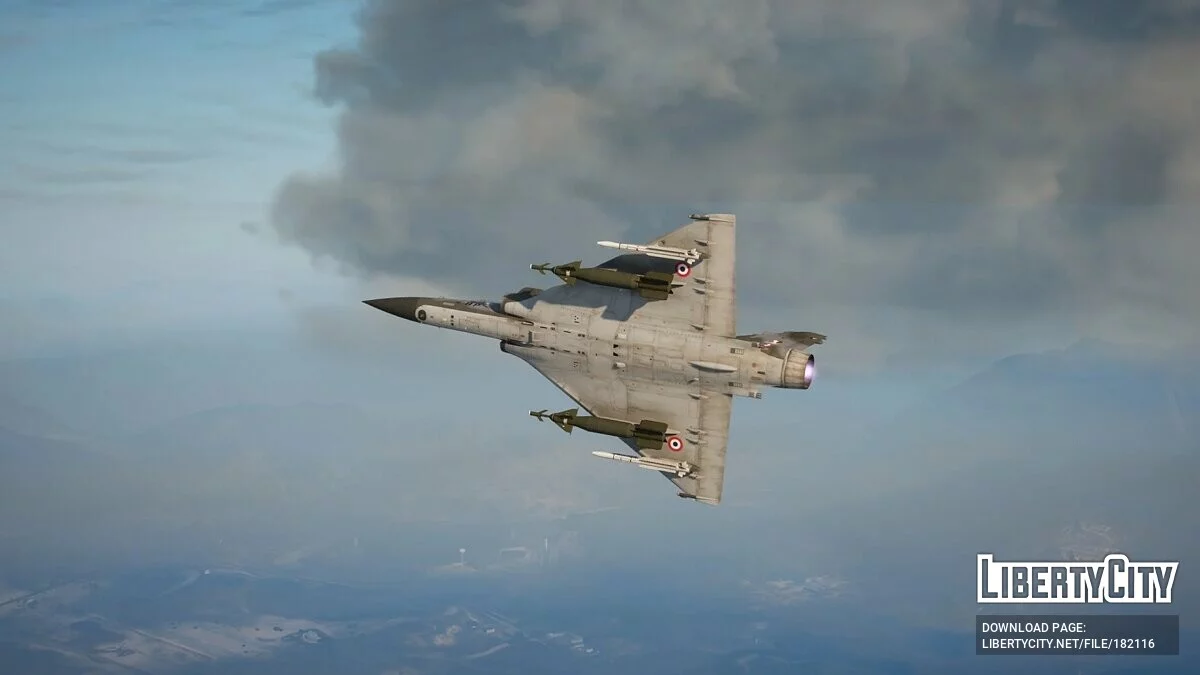 Dassault Mirage 2000-5 [Add-On] 1.0 / GTA 5
