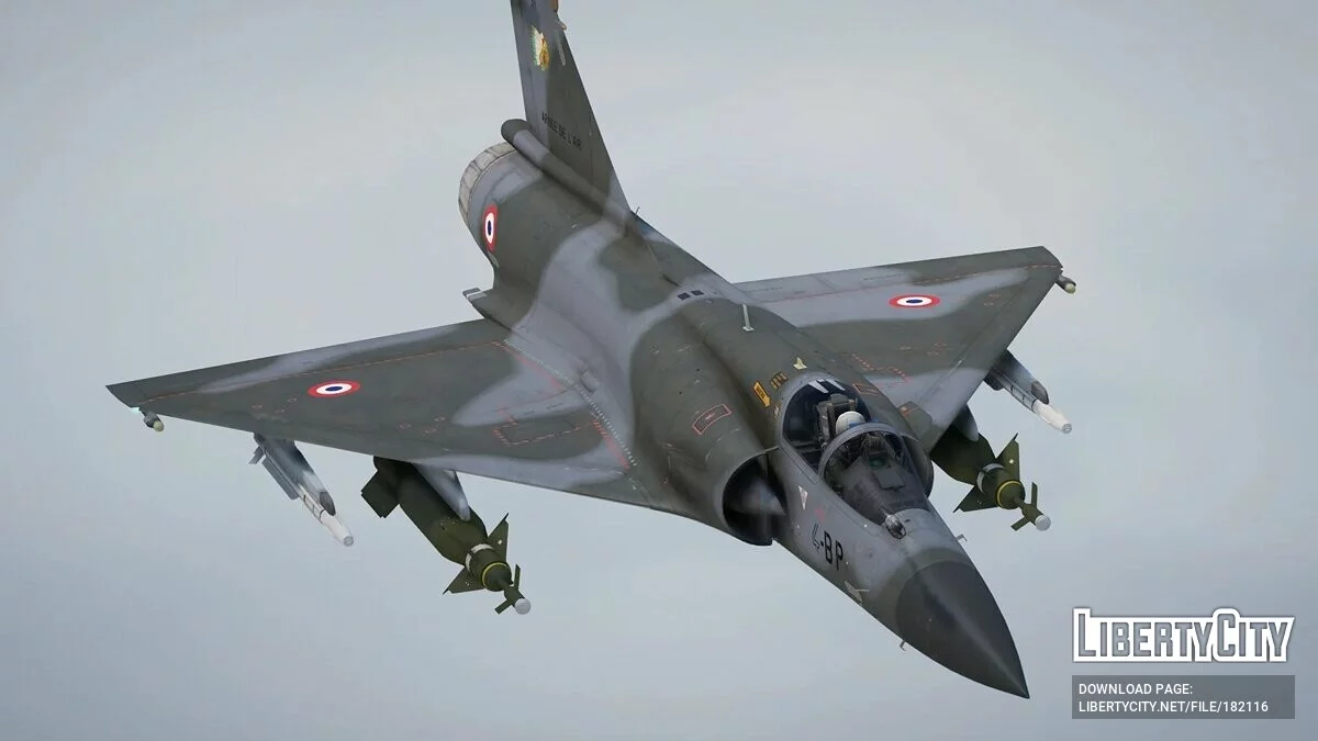 Dassault Mirage 2000-5 [Add-On] 1.0 / GTA 5