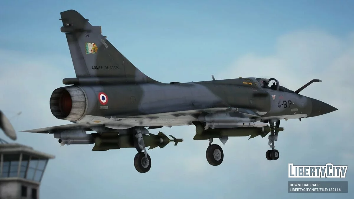Dassault Mirage 2000-5 [Add-On] 1.0 / GTA 5