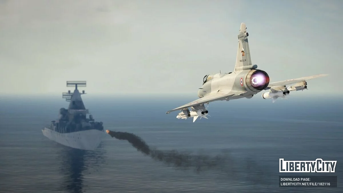 Dassault Mirage 2000-5 [Add-On] 1.0 / GTA 5