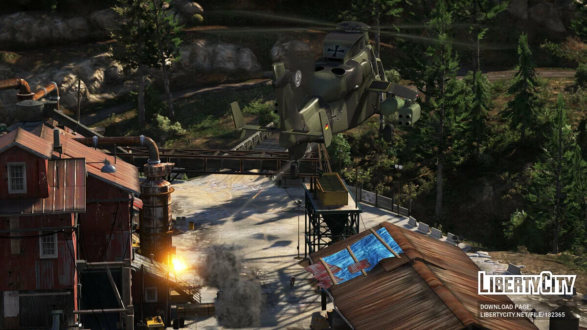 Eurocopter Tiger UHT [Add-On] 1.0 / GTA 5