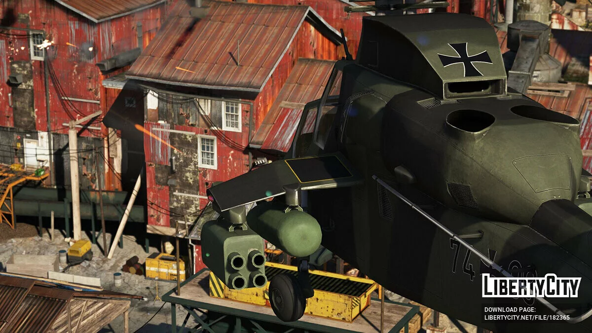 Eurocopter Tiger UHT [Add-On] 1.0 / GTA 5