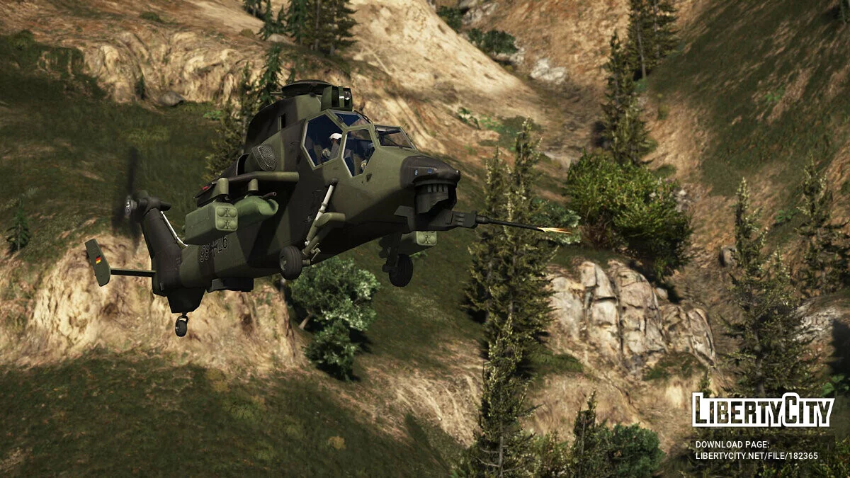 Eurocopter Tiger UHT [Add-On] 1.0 / GTA 5