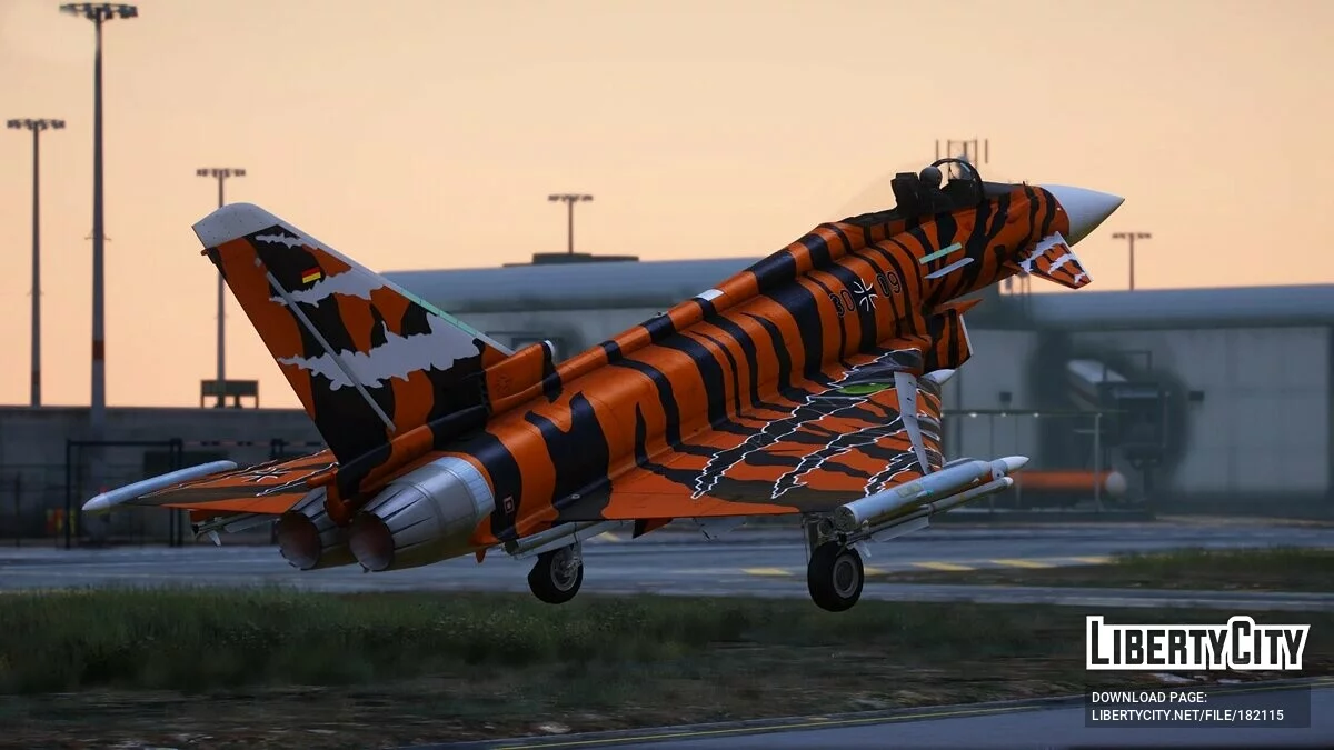 Eurofighter Typhoon [Add-On] 1.0 / GTA 5