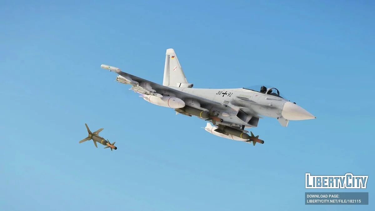 Eurofighter Typhoon [Add-On] 1.0 / GTA 5