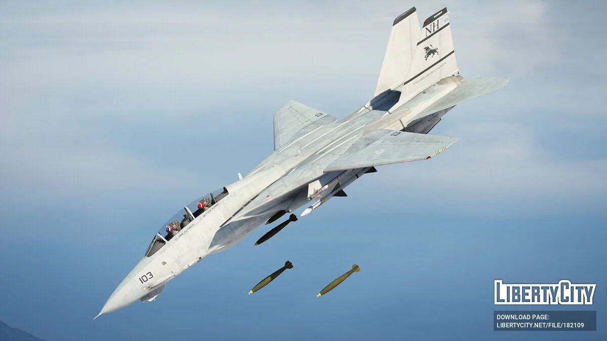 F-14A Tomcat [ Add-On | Top Gun ] 1.0 / GTA 5