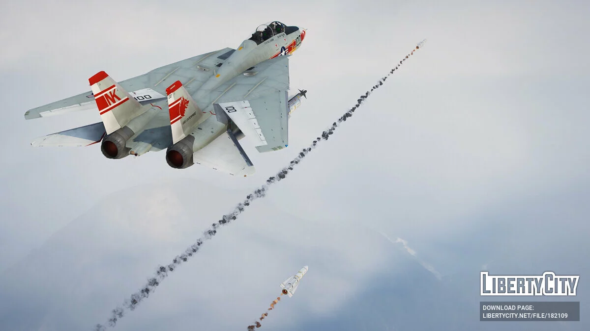 F-14A Tomcat [ Add-On | Top Gun ] 1.0 / GTA 5