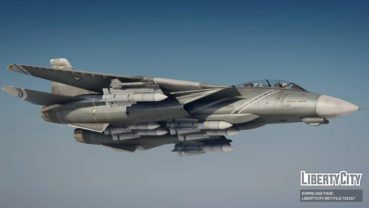 F-14D Tomcat Ace Combat Pack [Add-On] 1.0 / GTA 5