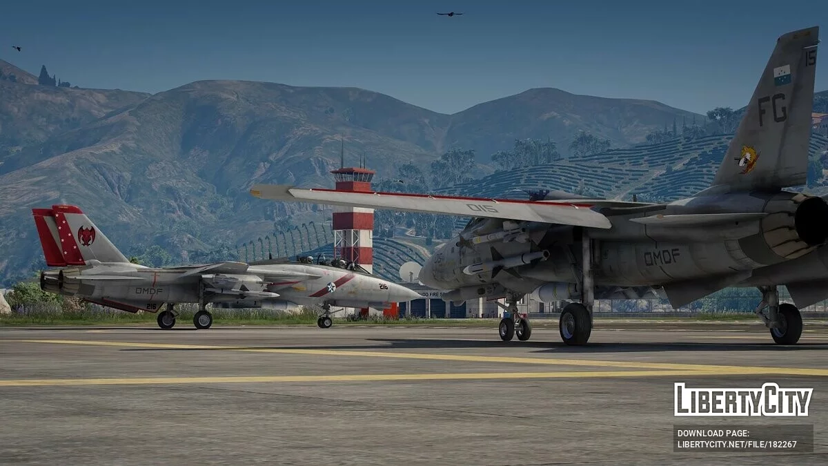 F-14D Tomcat Ace Combat Pack [Add-On] 1.0 / GTA 5