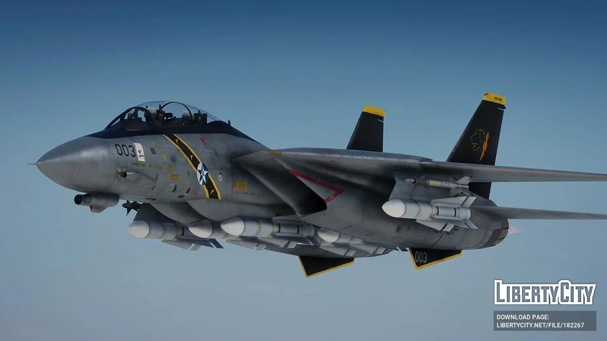 F-14D Tomcat Ace Combat Pack [Add-On] 1.0 / GTA 5