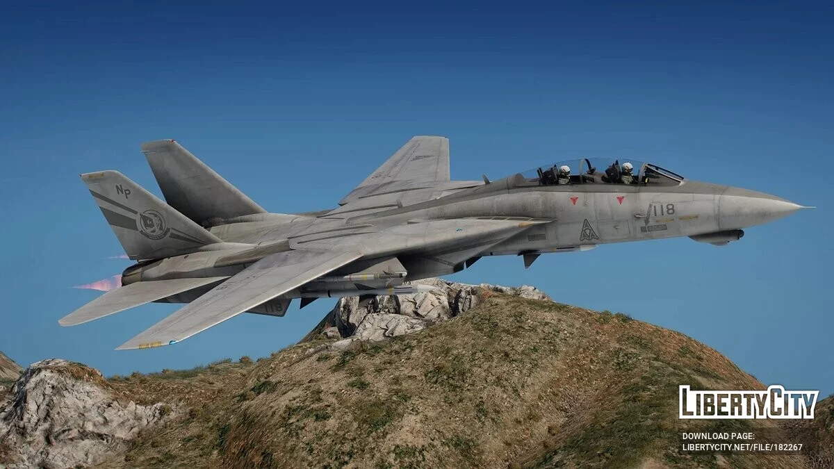 F-14D Tomcat Ace Combat Pack [Add-On] 1.0 / GTA 5