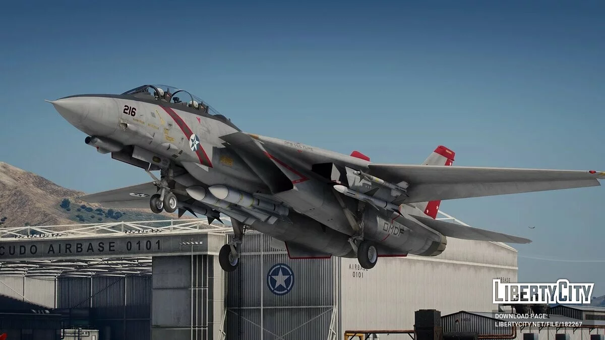 F-14D Tomcat Ace Combat Pack [Add-On] 1.0 / GTA 5