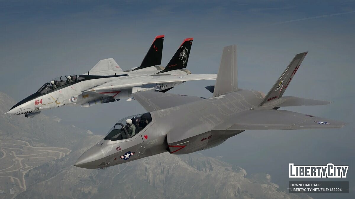 Скачать F 35c Lightning Ii Add On 11 для Gta 5