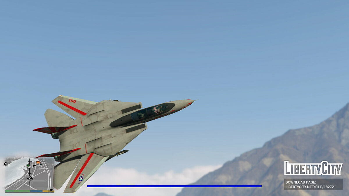 F14 Tomcat [Add-On] 0.1 для GTA 5 - Картинка #3