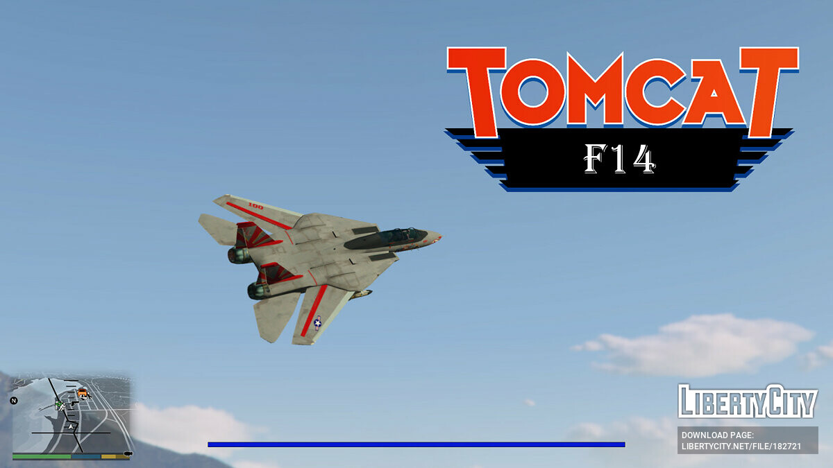 F14 Tomcat [Add-On] 0.1 для GTA 5 - Картинка #1