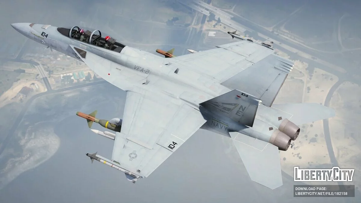 F/A-18F Super Hornet [Add-On] 1.0 / GTA 5