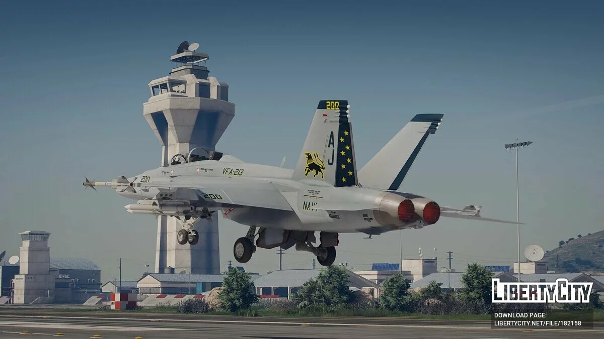 F/A-18F Super Hornet [Add-On] 1.0 / GTA 5