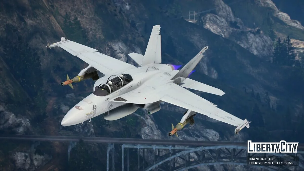 F/A-18F Super Hornet [Add-On] 1.0 / GTA 5