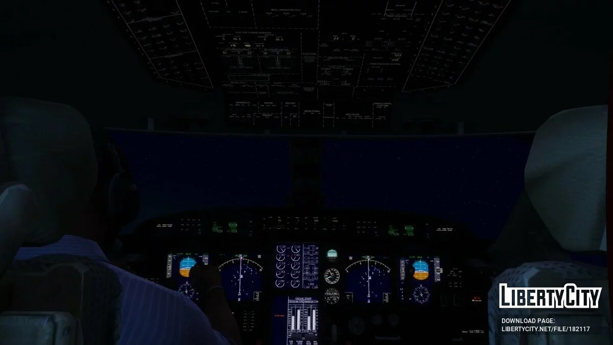 Gulfstream IV Private Jet [Add-On] 1.0 / GTA 5