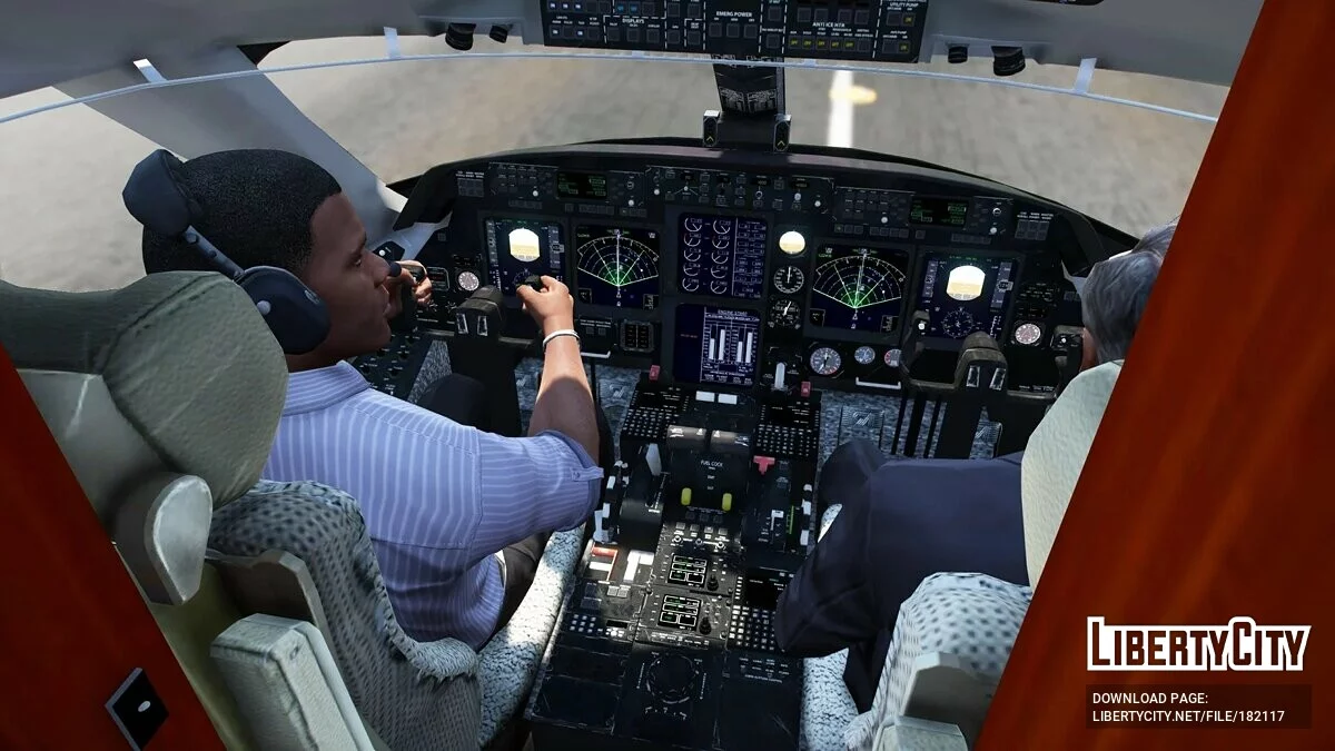 Gulfstream IV Private Jet [Add-On] 1.0 / GTA 5