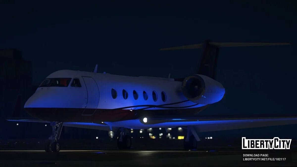 Gulfstream IV Private Jet [Add-On] 1.0 / GTA 5