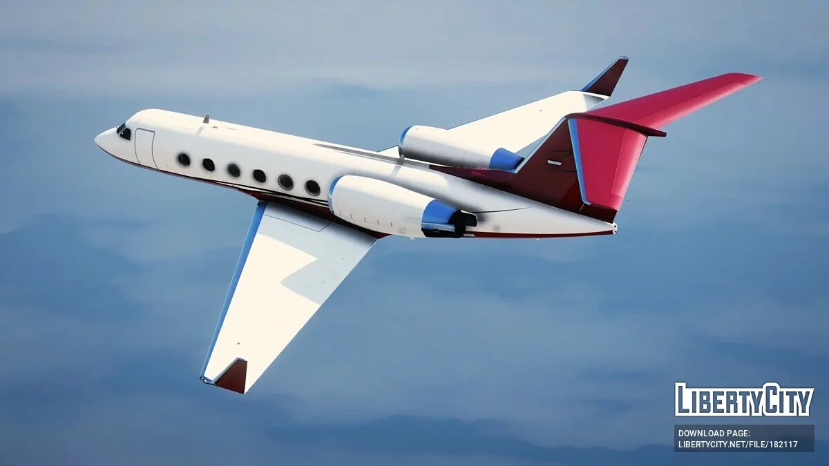 Gulfstream IV Private Jet [Add-On] 1.0 / GTA 5
