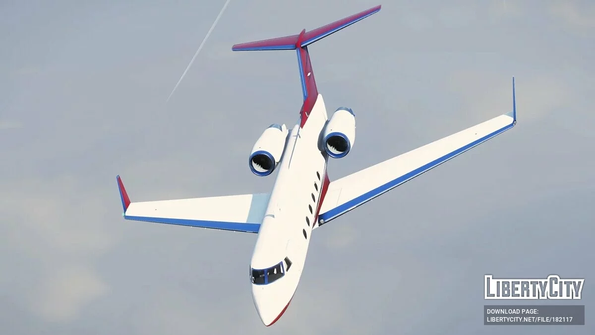 Gulfstream IV Private Jet [Add-On] 1.0 / GTA 5