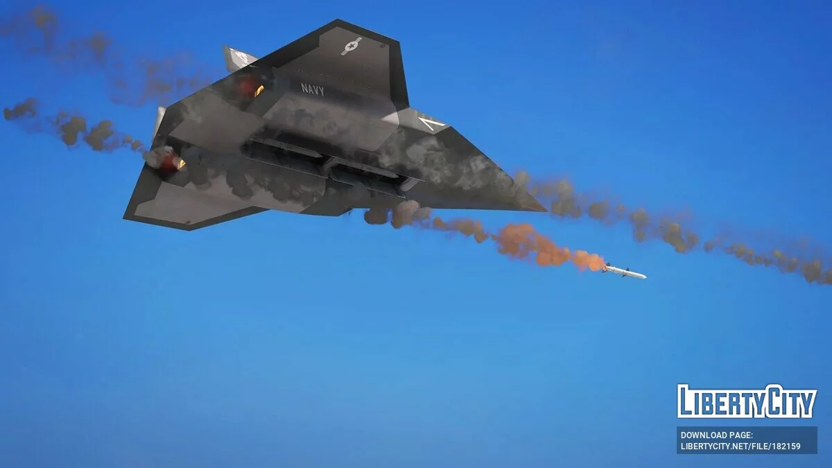 Lockheed Darkstar из «Топ Ган: Мэверик» [Add-On] 1.0 / GTA 5