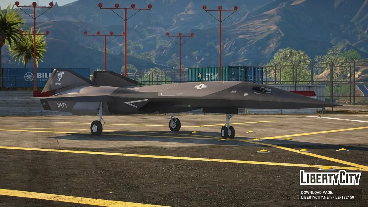 Lockheed Darkstar из «Топ Ган: Мэверик» [Add-On] 1.0 / GTA 5