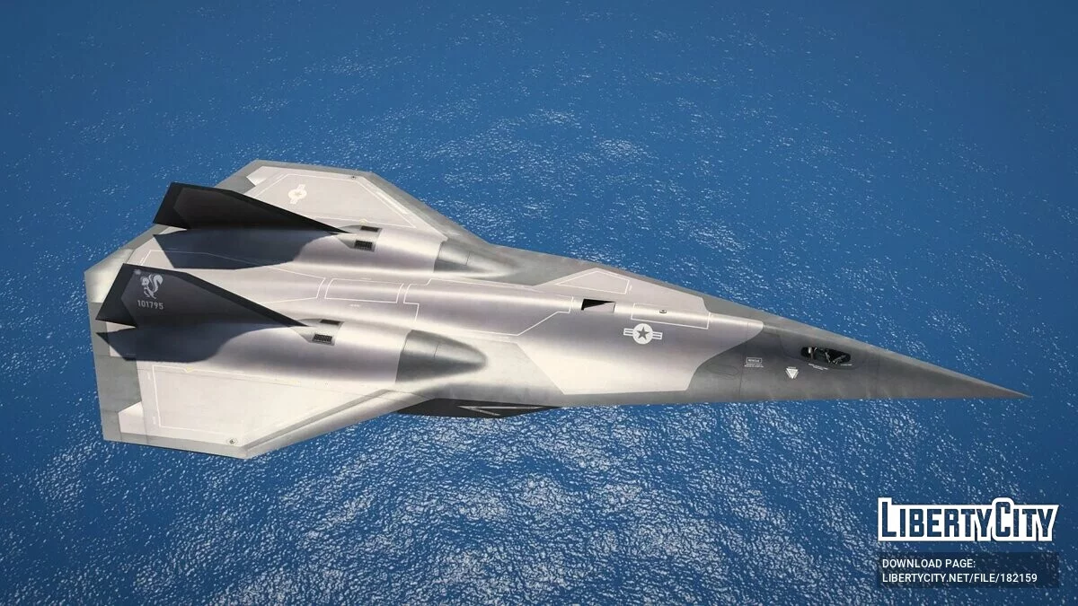 Lockheed Darkstar из «Топ Ган: Мэверик» [Add-On] 1.0 / GTA 5