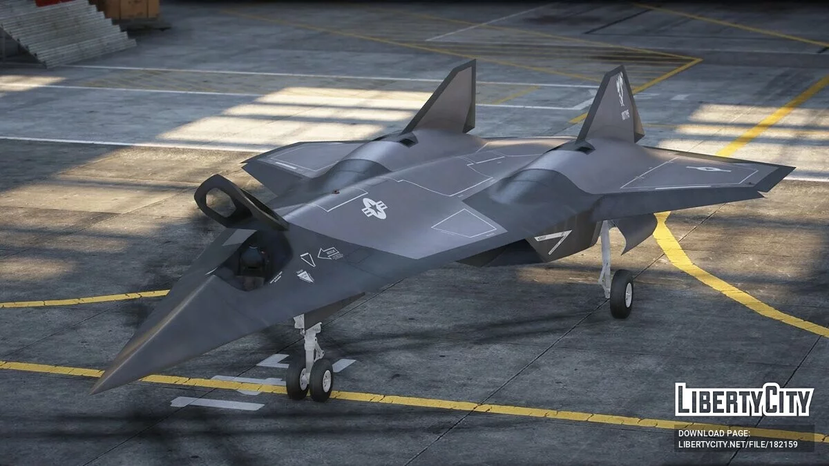 Lockheed Darkstar из «Топ Ган: Мэверик» [Add-On] 1.0 / GTA 5