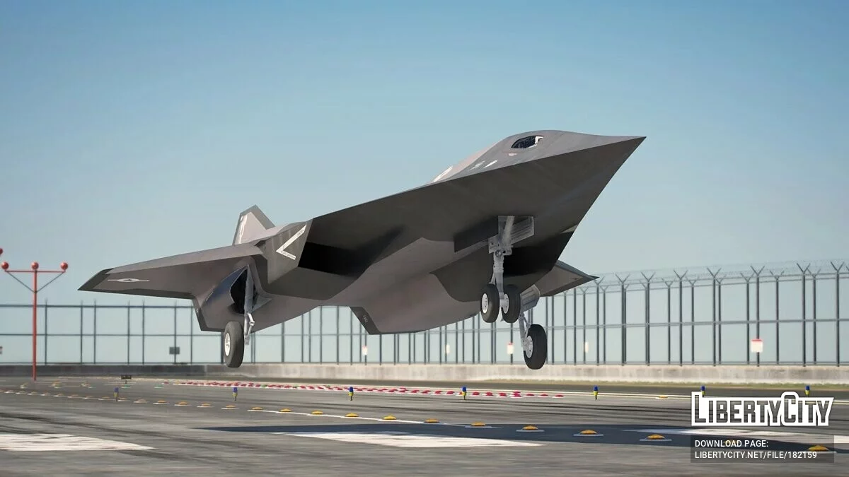 Lockheed Darkstar из «Топ Ган: Мэверик» [Add-On] 1.0 / GTA 5