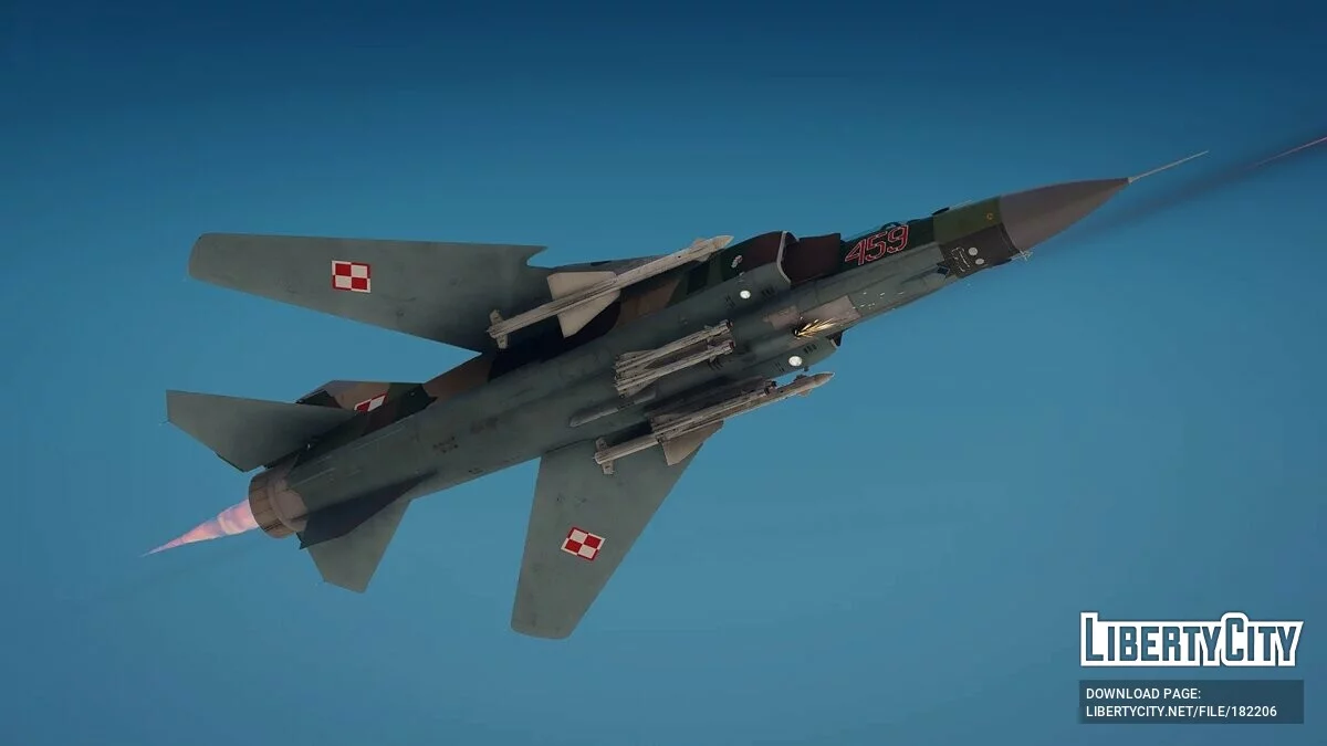 Mig-23M Flogger [Add-On] 1.0 / GTA 5
