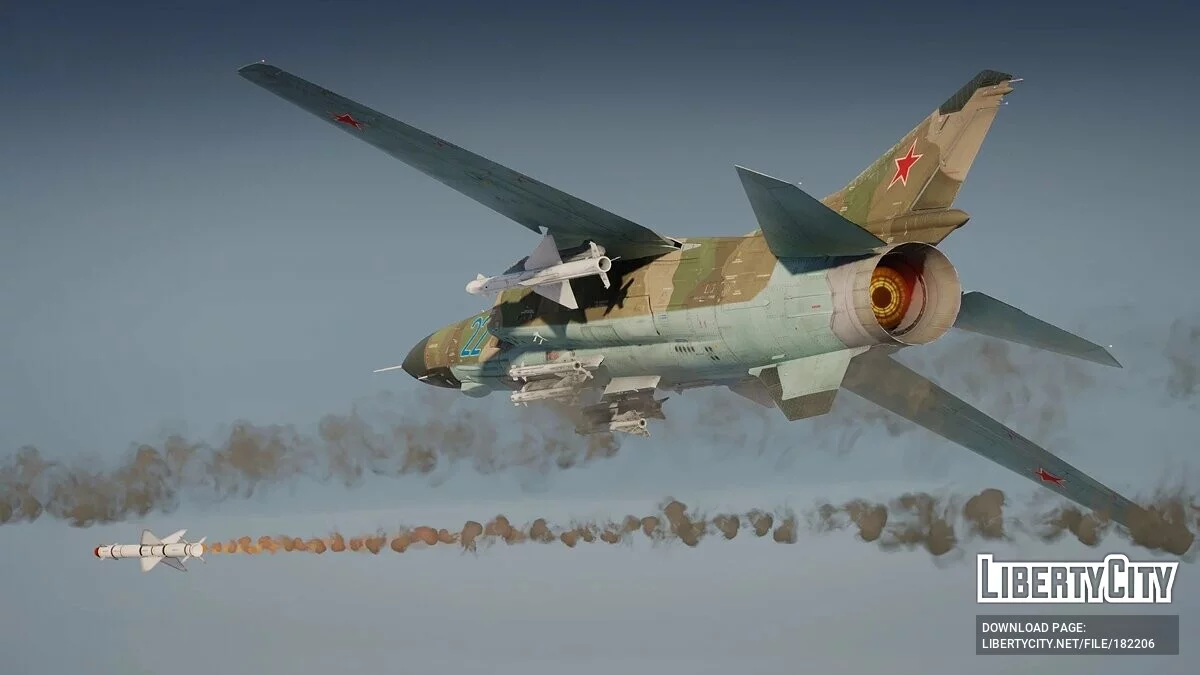 Mig-23M Flogger [Add-On] 1.0 / GTA 5